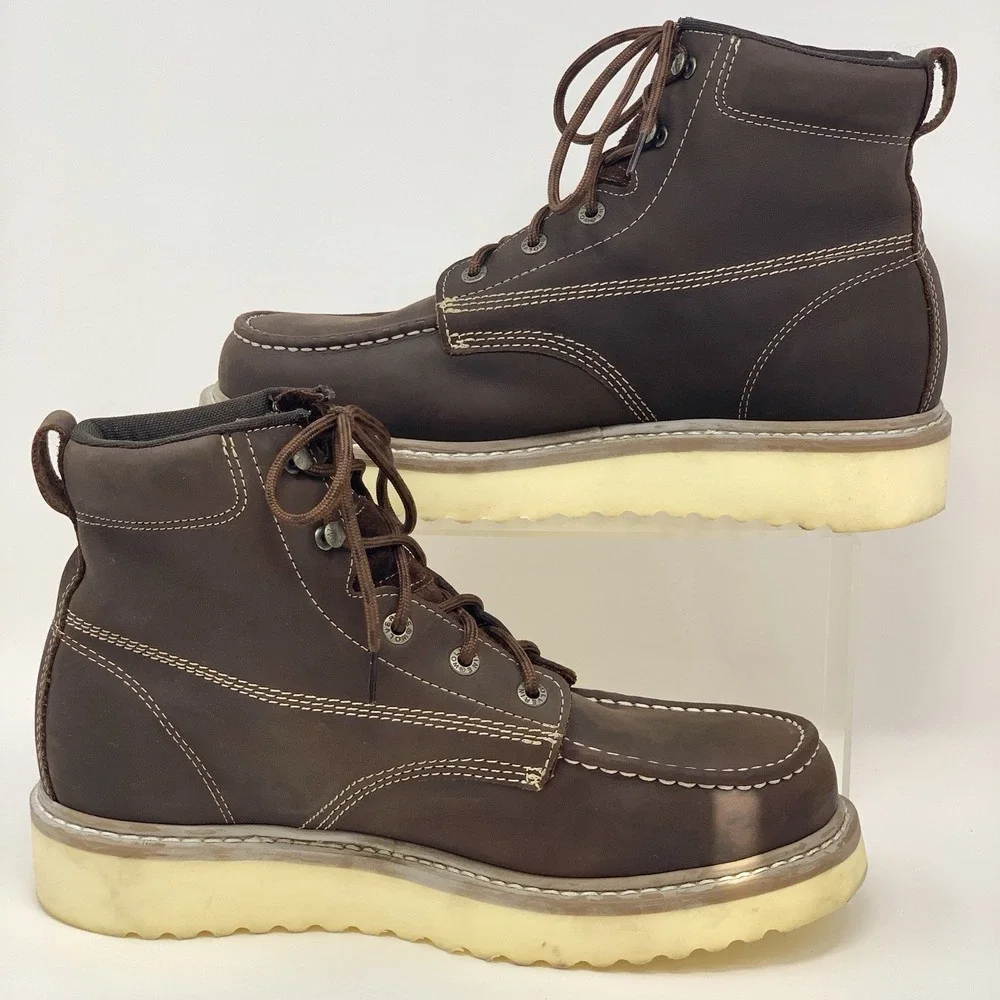 Wolverine Mens 11 Extra Wide Slip-Resistant W10744 Loader 6-Inch Wedge Boots
